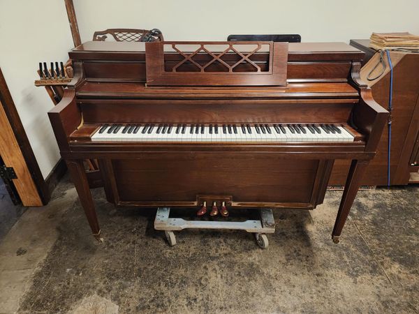 1964 Knabe Console and Bench - Nashville Piano Rescue