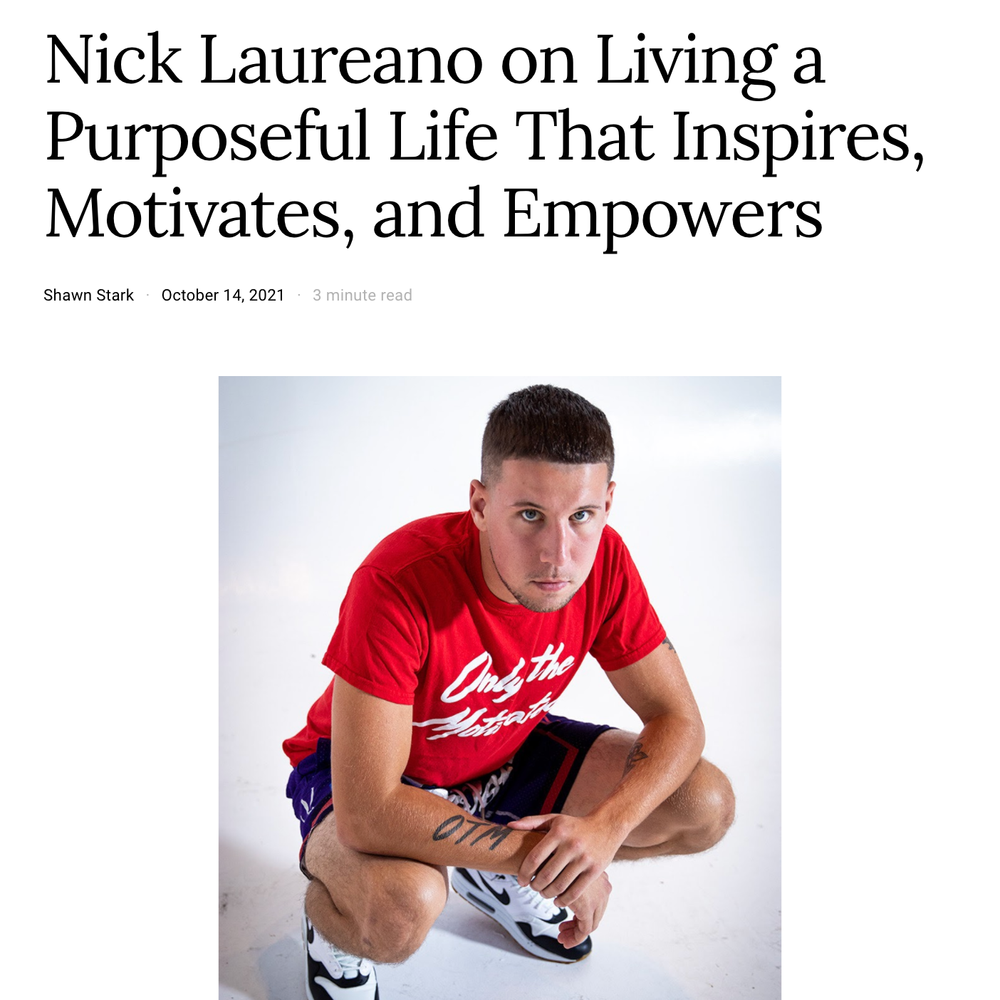 Atlanta Wire - Nick Laureano On Living A Purposeful Life That Inspires, Motivates and Empowers - HONESTGANG