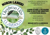 Noson Lansio Llwybrau Llên Llandoch