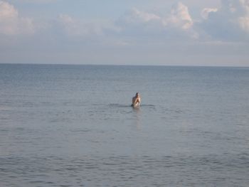 Matt in the ocean
