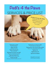 Pedi’s 4 The Paws