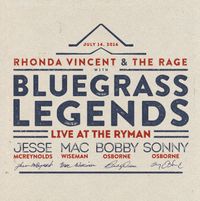 Bluegrass Legends - Live at the Ryman: CD