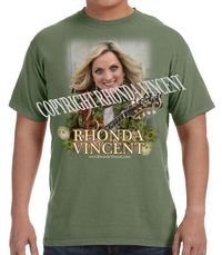 Rhonda Vincent Green T-shirt
