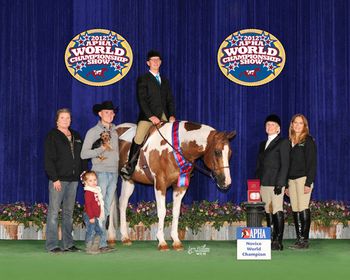 John Zeldenthuis & Maybe Tomarno, World Champion Novice Amateur Equitation!
