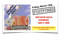 ** POSTPONED UNTIL MAY 9th ** Peaches and Cream Show- Music of Eric Clapton and the Allman Brothers