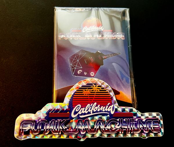 California Funk Machine - Volume 1: Collector Cassette Tape + Collector CFM Sticker