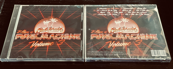 California Funk Machine, Vol.3 - Autographed CD: Only 2 left! Last ones! No Re-print!