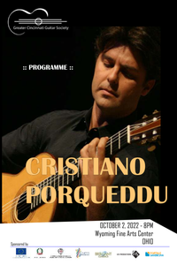 Performance: Cristiano Porqueddu, Classical Guitarist