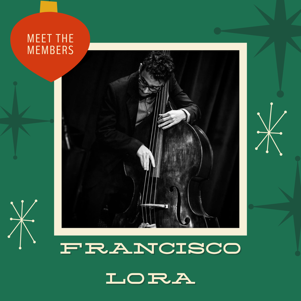Francisco Lora an esteemed rising bassists within the Atlanta music community who can be seen and heard alongside the city's preeminent musicians in a variety of venues, genres, and disciplines. He first began playing music at a young age and participated within outreach programs from Kennesaw State University and Georgia State University, where he now regularly collaborates with students and faculty in performance and teaching settings. In addition to his teaching and performance duties, Francisco is also a talented bass luthier and repairman that breathes new life into old instruments and sounds.