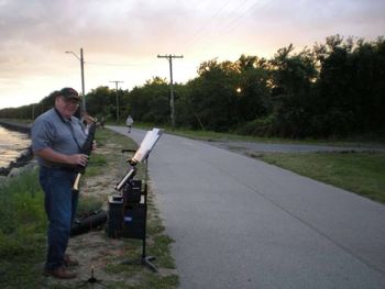 Twilight Music on the Cape Cod Canal
