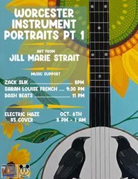 Worcester Instrument Portraits PT 1 - Art Opening ft. Zack Slik, Sarah Louise French, & Dash Beats 