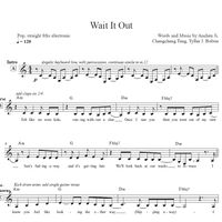 Wait It Out: Sheet Music Digital Download
