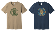 Bighorn Crew Tee - Navy or Heather Tan