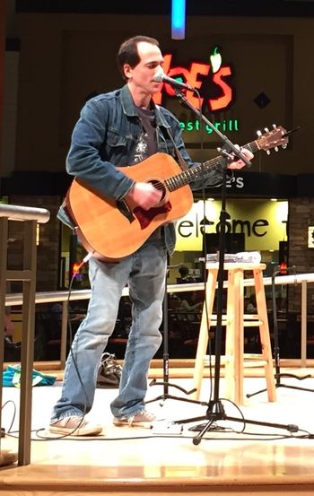 Performing at Opry Mills Mall. Nashville, Tn
