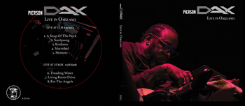 Cd layout for recording artist DAX PIERSON
