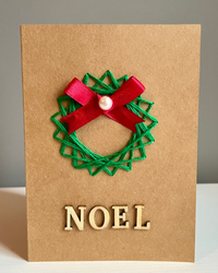 Wreath Greeting Card