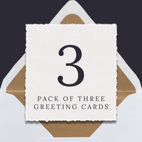 Pack of 3 Greeting Cards
