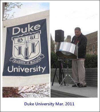 Playing for the Duke University Caribbean Students Association Open House
