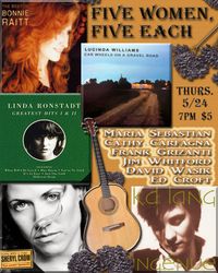 Five Women, Five Each: Tribute to Linda Ronstadt, Bonnie Raitt, kd lang, Sheryl Crow, and Lucinda Williams
