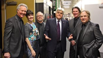 With Jay Leno, 2014
