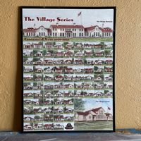 The Village Series poster by Clay Allison