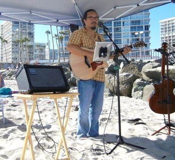 End of the Summer Concert for a small group of families from Arizona who stay at the Shores
