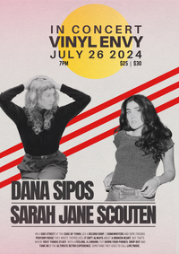 Dana Sipos + Sarah Jane Scouten at Vinyl Envy, Victoria BC