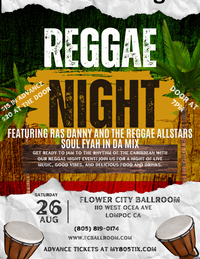 A Night of Reggae @ The Flower City Ballroom
