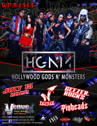 Hollywood Gods N Monsters at The Venue 