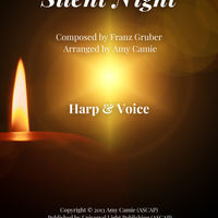 Silent Night - Harp & Voice