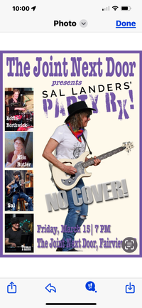 Sal Landers Party Rx!