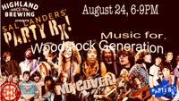 Sal Landers Party Rx! "Woodstock Generation Outdoors Under The Stars!"