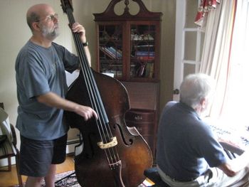 My Dad Paul Pearce, bass and Tommy Witten, piano
