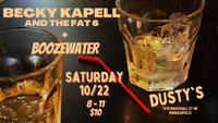 Becky Kapell and The Fat 6 at Dusty's