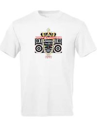 White Rapfiendradio T-Shirt 