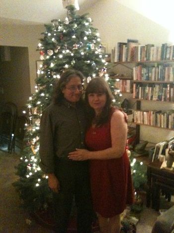 John Baker and Lisa LaRue, Christmas 2011
