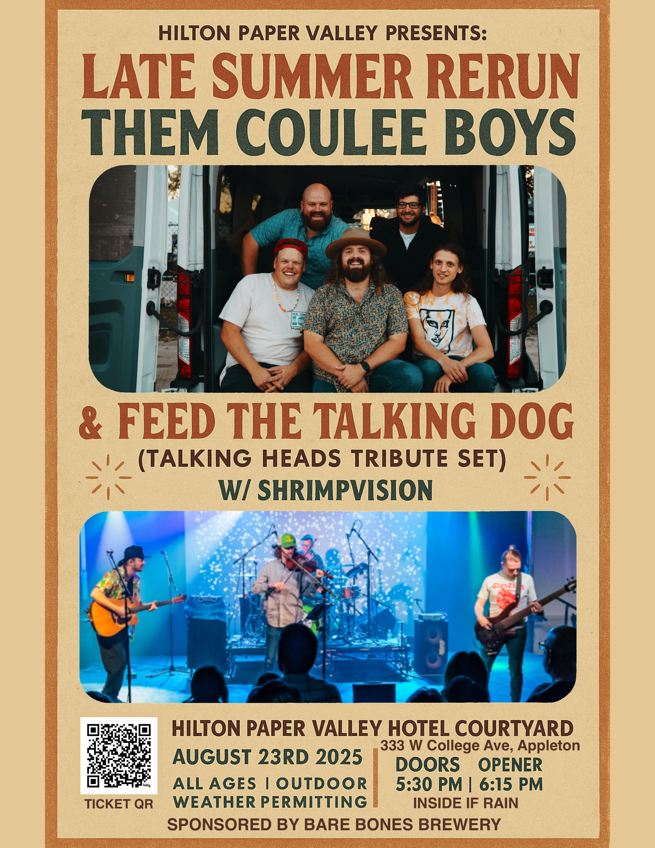 LATE SUMMER RERUN Feat. Them Coulee Boys & Feed the Talking