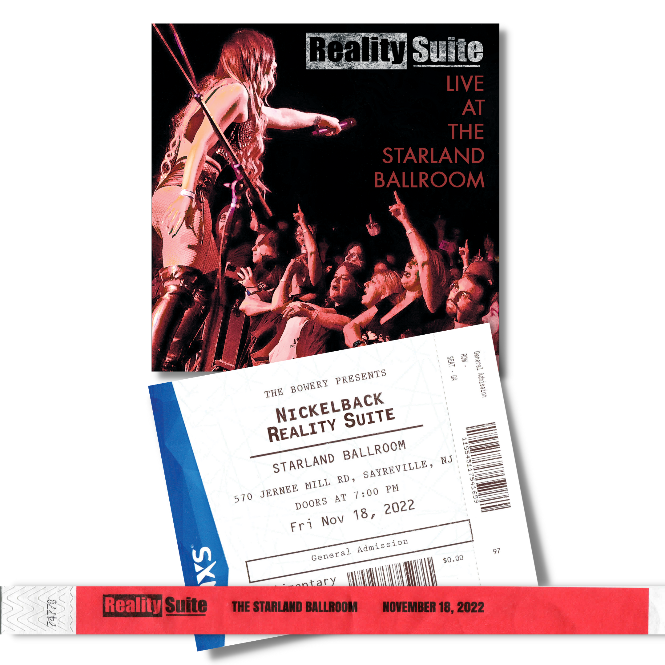 LIVE AT THE STARLAND BALLROOM: CD - Live CD (unsigned