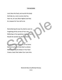 THE TIME IS NEAR - Lyric Sheet