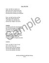 HUSH, MY CHILD - Lyric Sheet