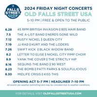 Friday Night Concerts at Old Falls Street USA