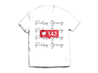 white 143 kirby T-shirt