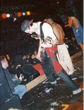 Timmy pedalin away at the Marquee, NYC
