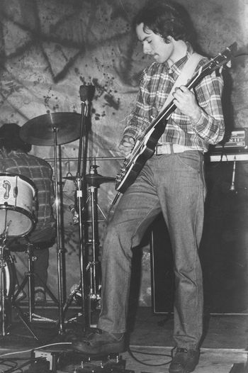 With Earthstar, Utica, NY circa 1978; Daniel Zongrone partially visible

