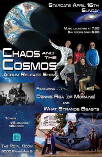 DR solo acoustic • Chaos and the Cosmos • What Strange Beasts