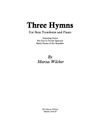 Three Hymns for Bass Trombone and Piano