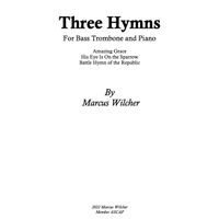 Three Hymns for Bass Trombone and Piano