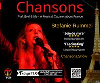 Chansons - Songs & Stories from Piaf, Brel & Me - Show or Cabaret about living in France -  Multi-award winner, singer, musical theatre actress - Stefanie Rummel 