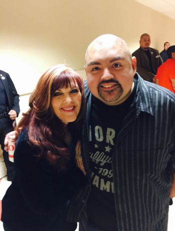 Gabriel Iglesias(Fluffy)& Linda Suzanne
