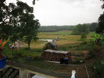 The farm where we filmed the Moon Party bonfire for "Peace, Love and Misunderstanding"
